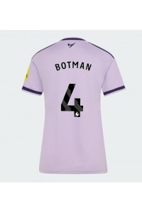 Newcastle United Sven Botman #4 Fotballdrakt Tredje Klær Dame 2026-27 Korte ermer